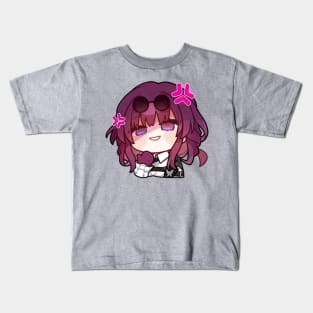 Honkai Star Rail Chibi Kafka Kids T-Shirt